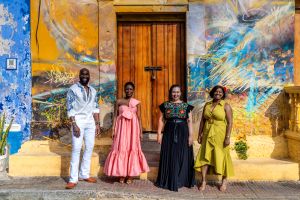 A local photoshoot in Cartagena de Indias